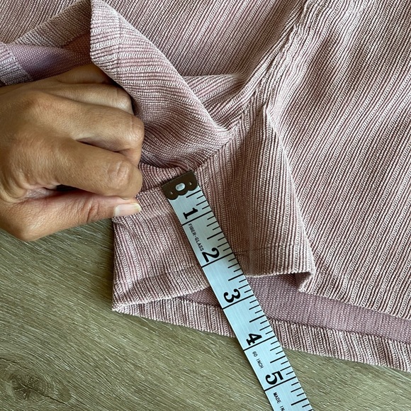 Umgee High Waist Soft Corduroy Pink Shorts SZ S - Picture 6 of 8